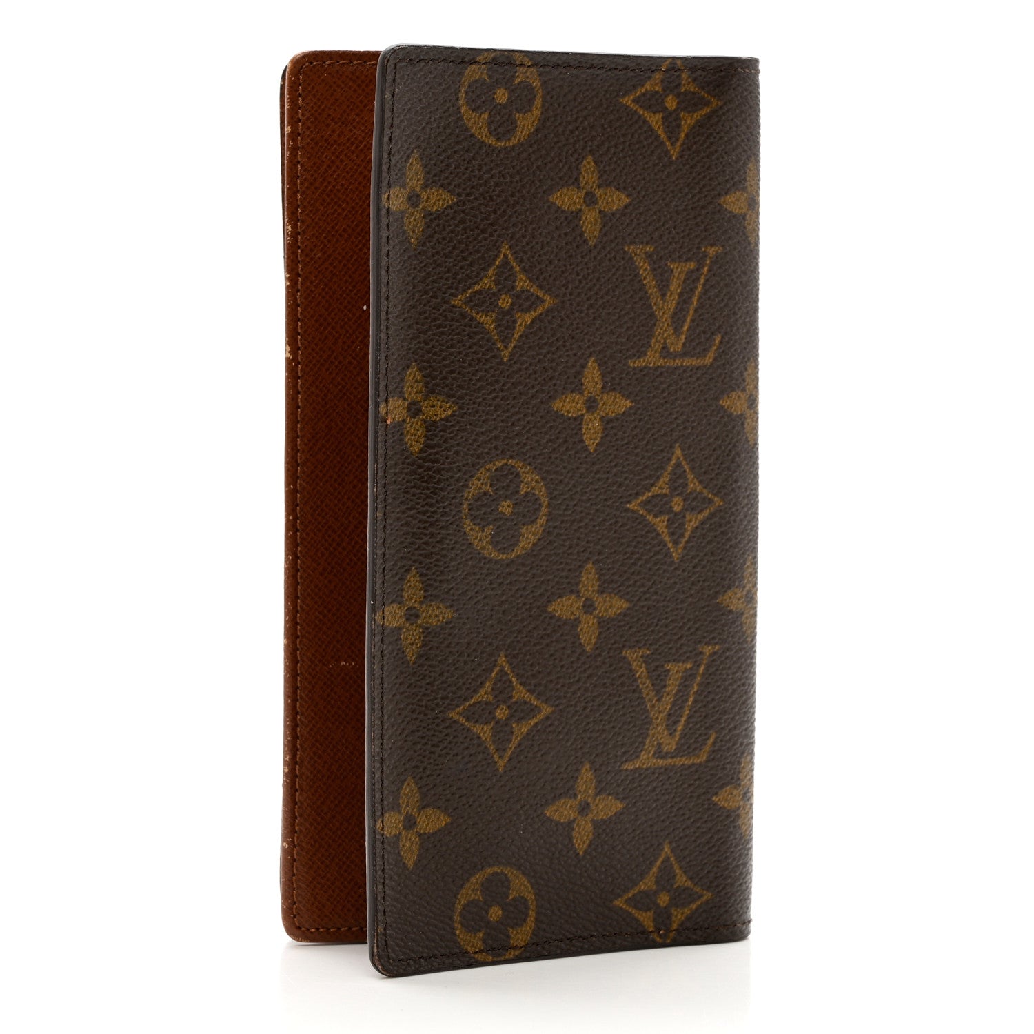 Louis Vuitton Monogram Porte Valeurs Checkbook Wallet 3 of 10