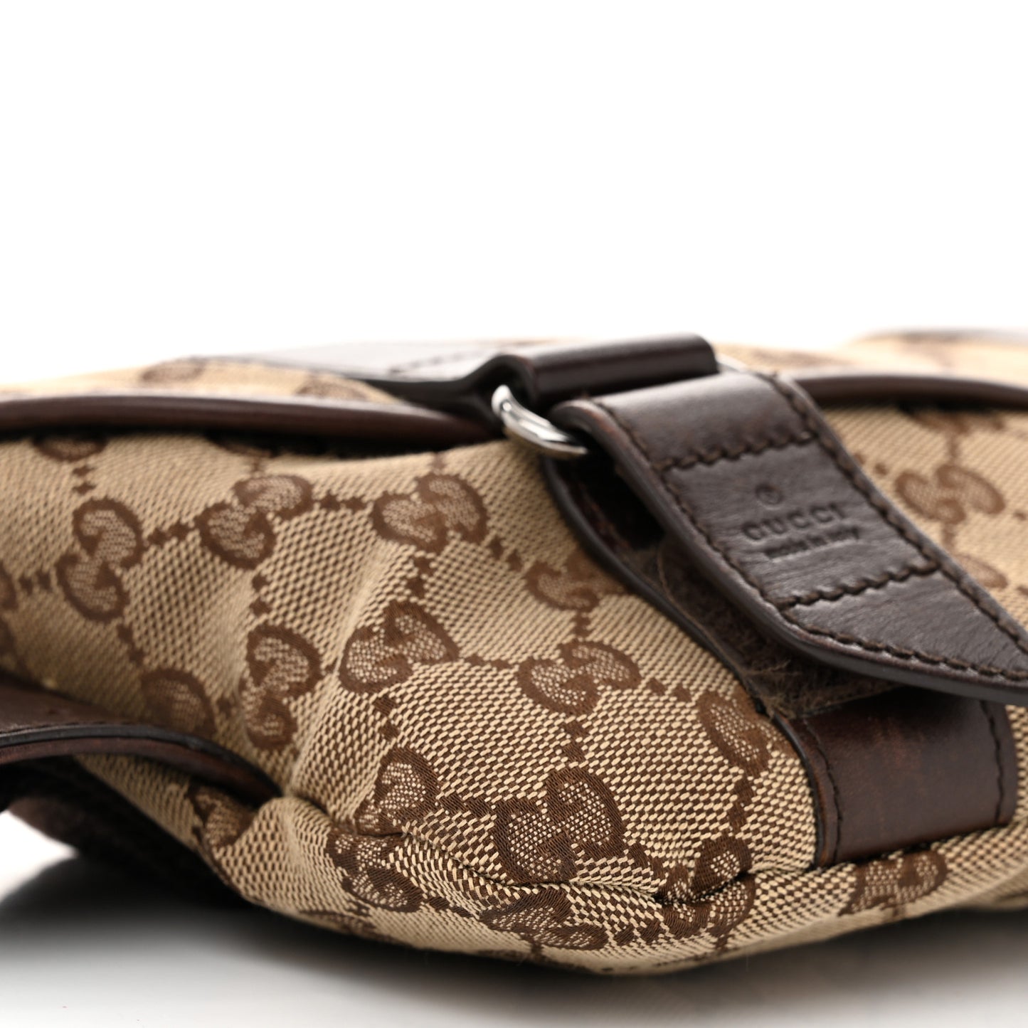 Monogram Waist Belt Bag Dark Brown