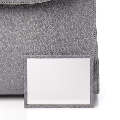 Delvaux Grained Calfskin Brillant Briefcase Grey 16 of 18