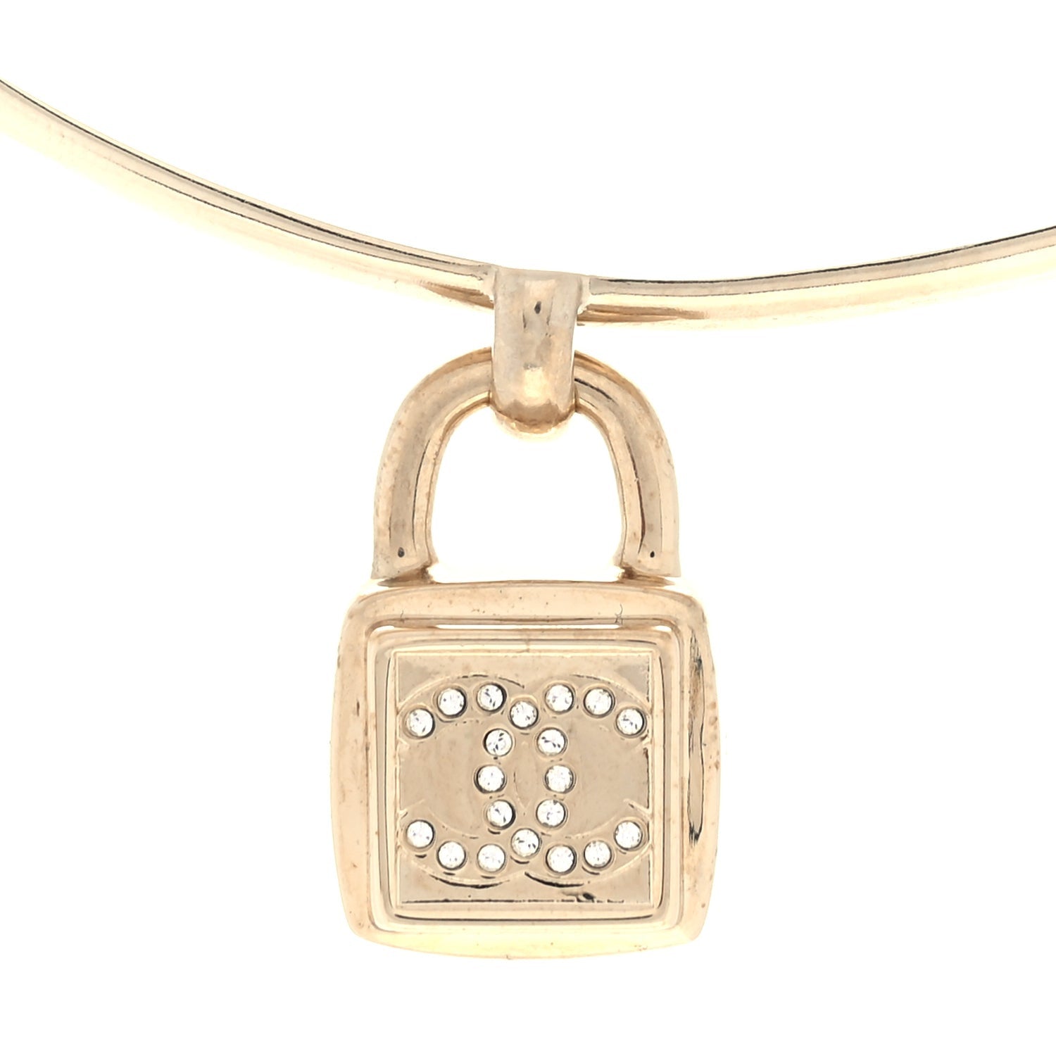 Chanel Padlock & faux pearls necklace 3 of 4