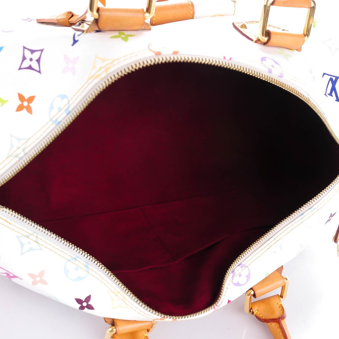 Monogram Multicolor Speedy 40 White