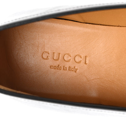 Gucci Calfskin Womens Jordaan Loafers 37 Black 7 of 10