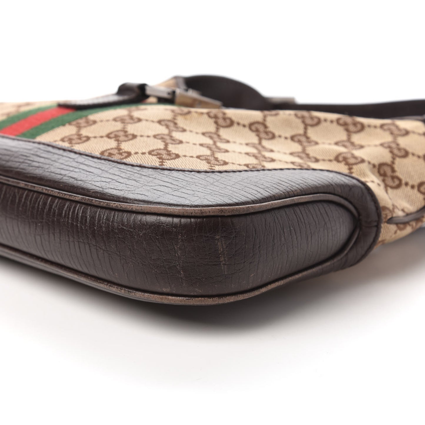 Monogram Web Jackie O Hobo Dark Brown