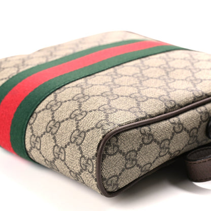 Gucci GG Supreme Monogram Web Small Ophidia Messenger Bag Brown 9 of 9