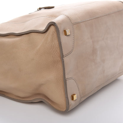 Celine Drummed Calfskin Medium Luggage Camel 18 of 21