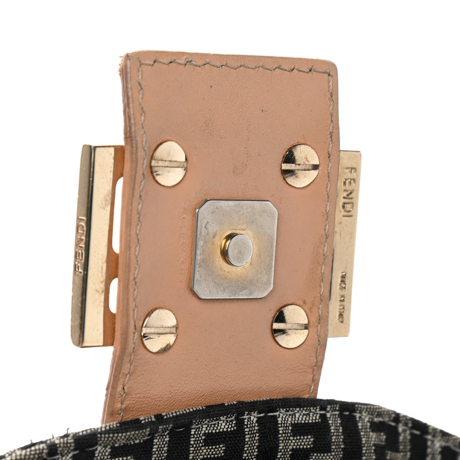 Fendi Zucchino Baguette Tan 6 of 12