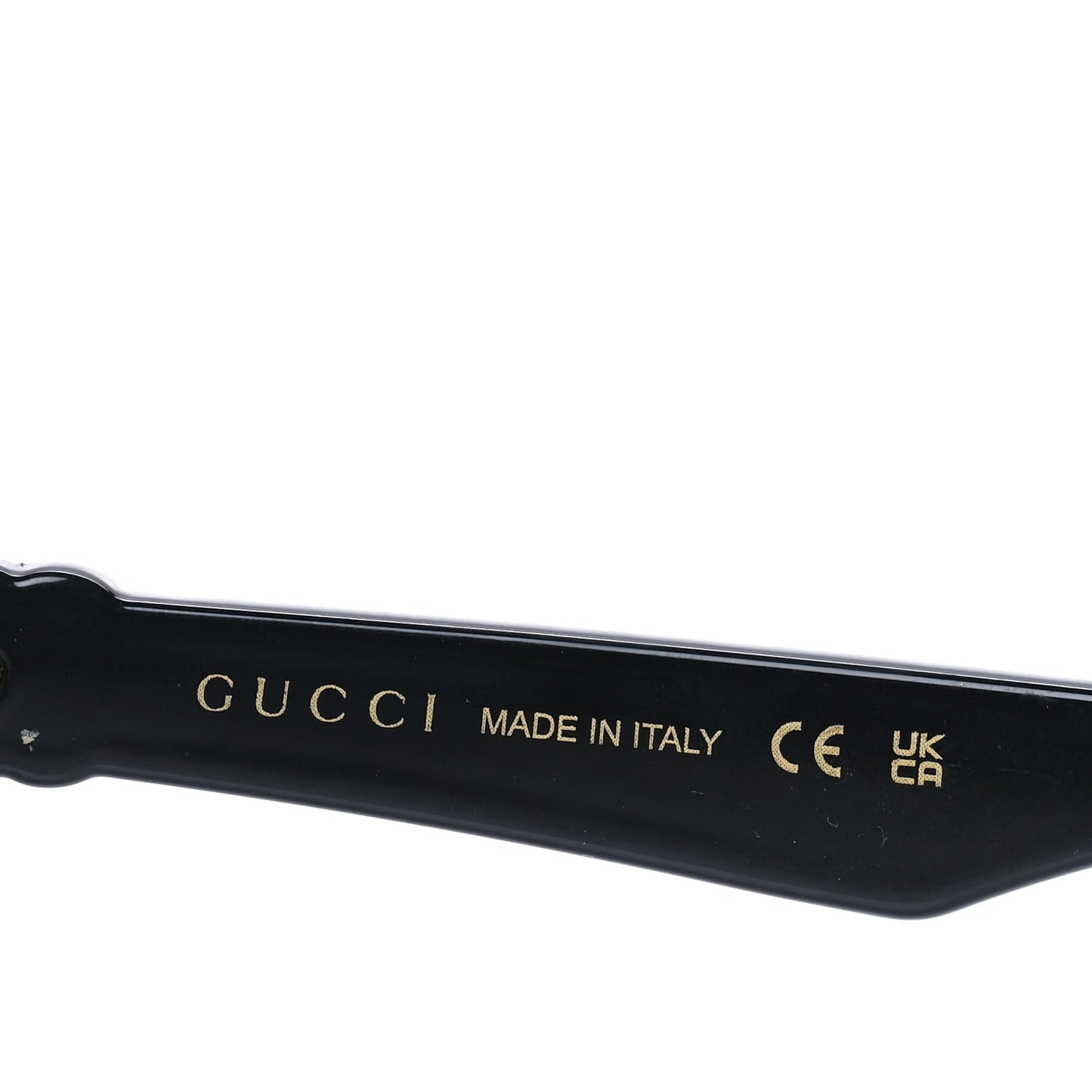 Acetate Rectangle Frame GG Generation Sunglasses GG1535S Black