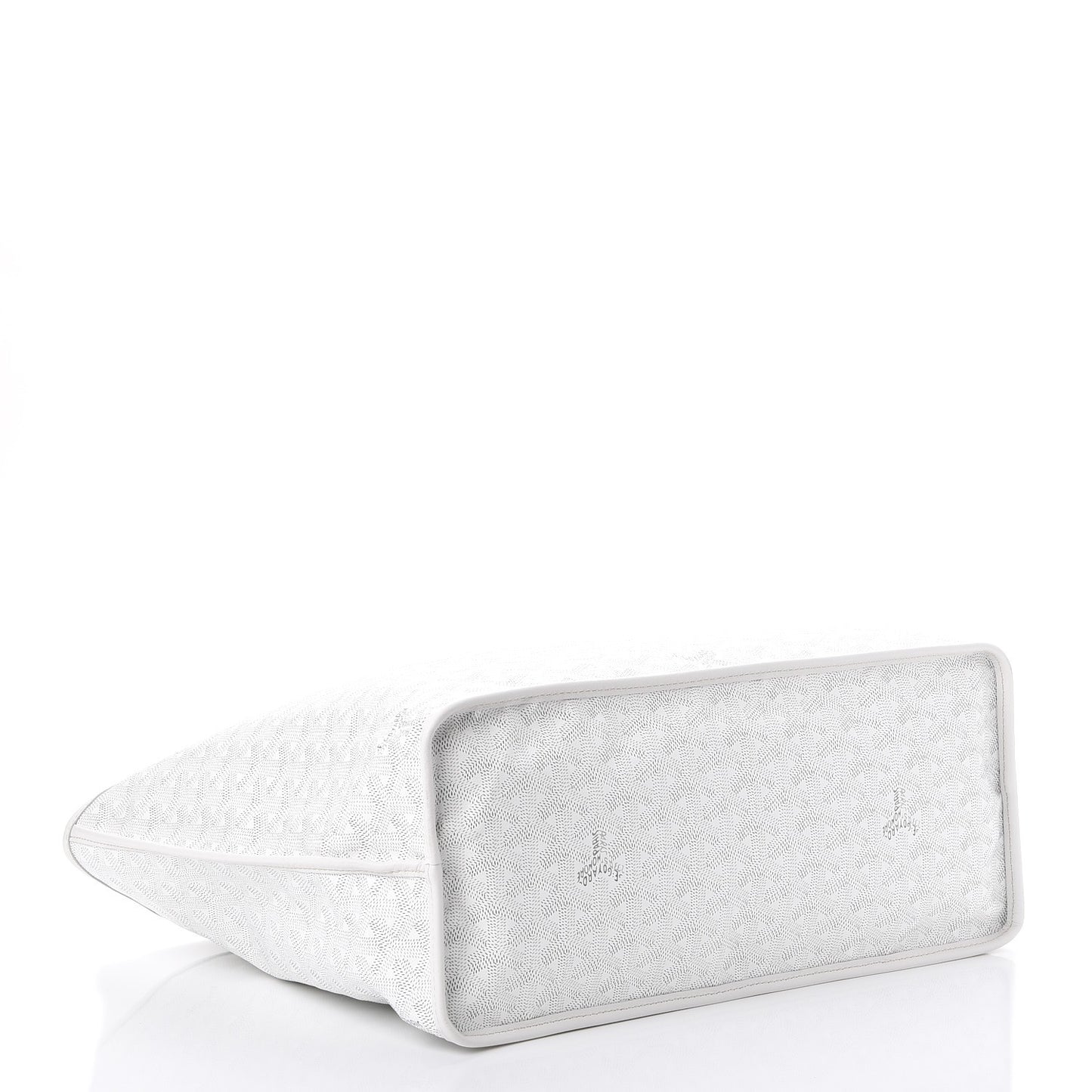 Goyardine Reversible Anjou PM White