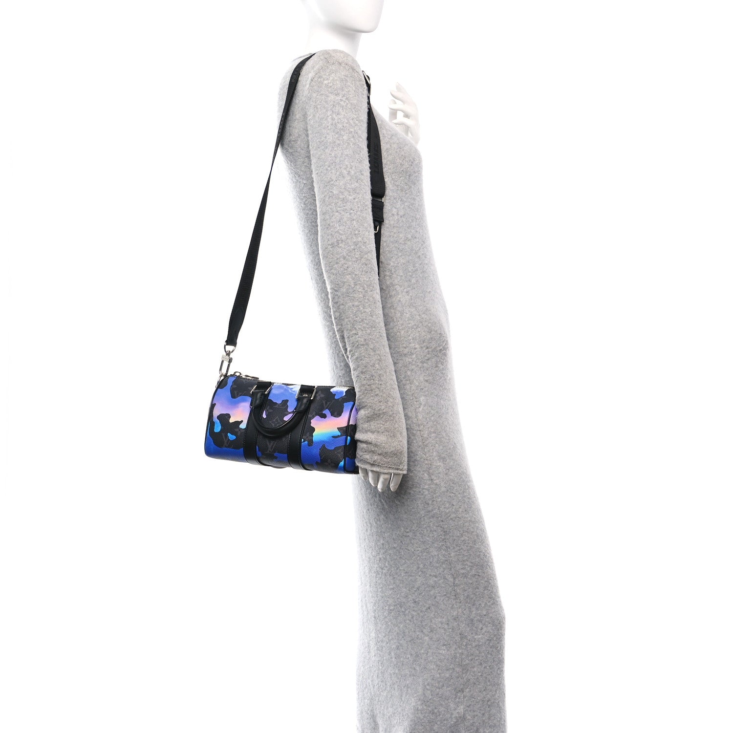 Louis Vuitton Sunset Monogram Eclipse Keepall Bandouliere 25 2 of 9