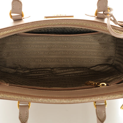 Prada Saffiano Small Galleria Double Zip Tote Cammeo 5 of 6