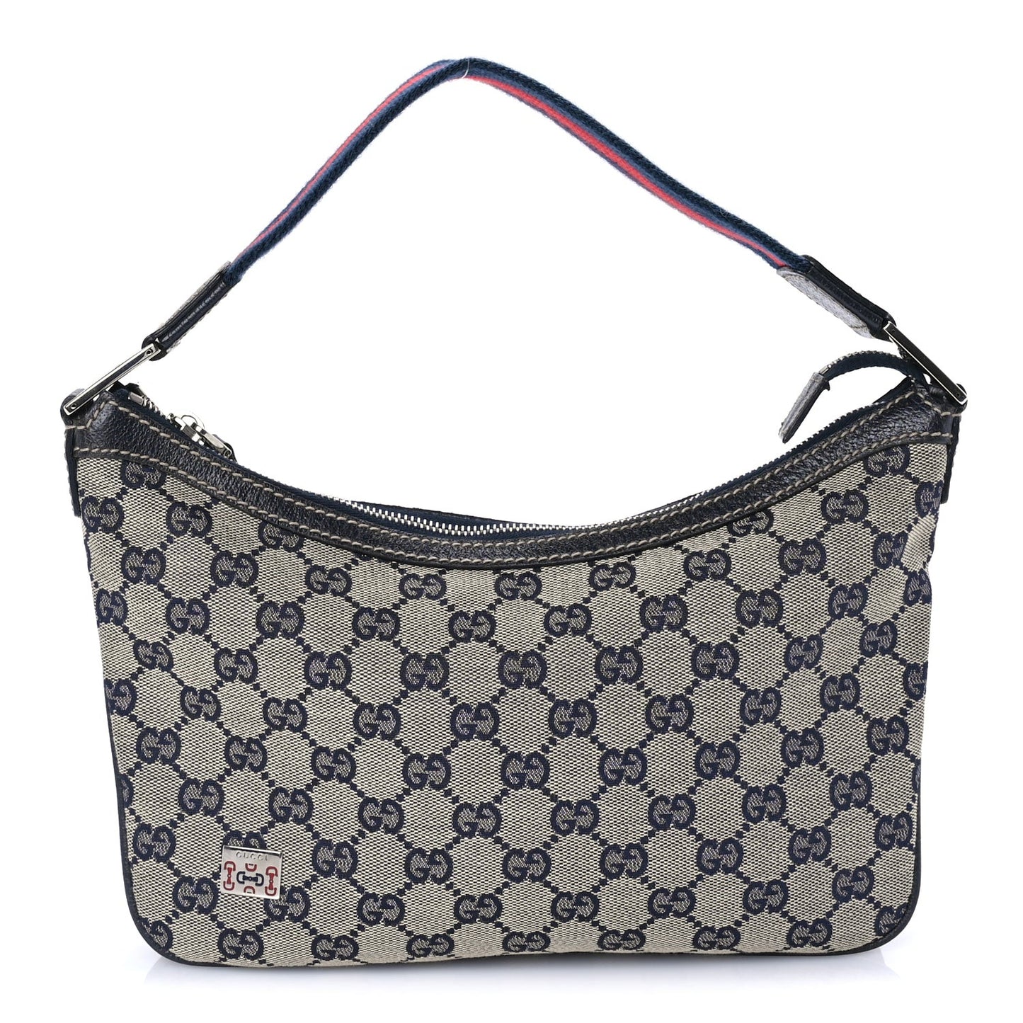 Monogram Medium Pop Hobo  Navy