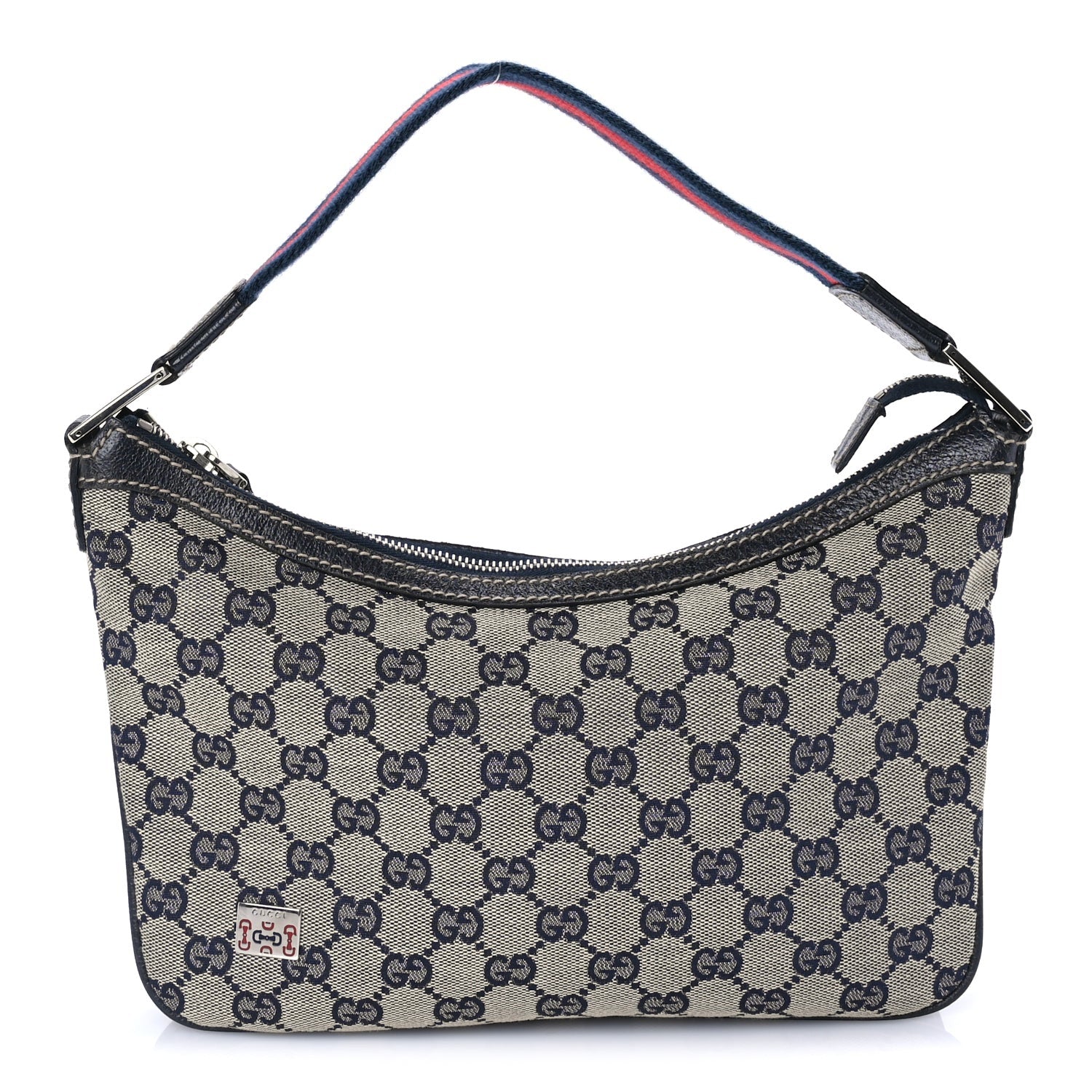Louis Vuitton Monogram Medium Pop Hobo  Navy 1 of 7
