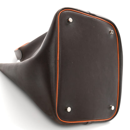 Hermes Natural Barenia Eclat Picotin 22 MM Ebene Orange 9 of 11