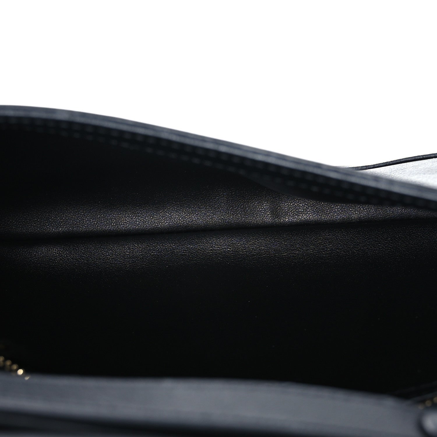 Gucci Roxy Calfskin Blondie Chain Shoulder Flap Bag Black 5 of 7