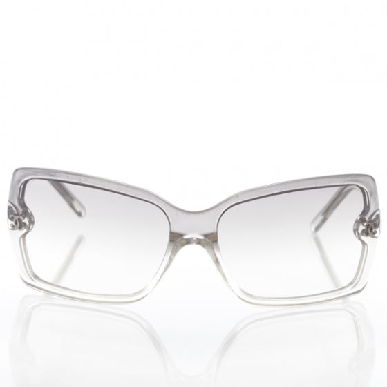 Chanel CC Logo Sunglasses Clear 5065 1 of 13