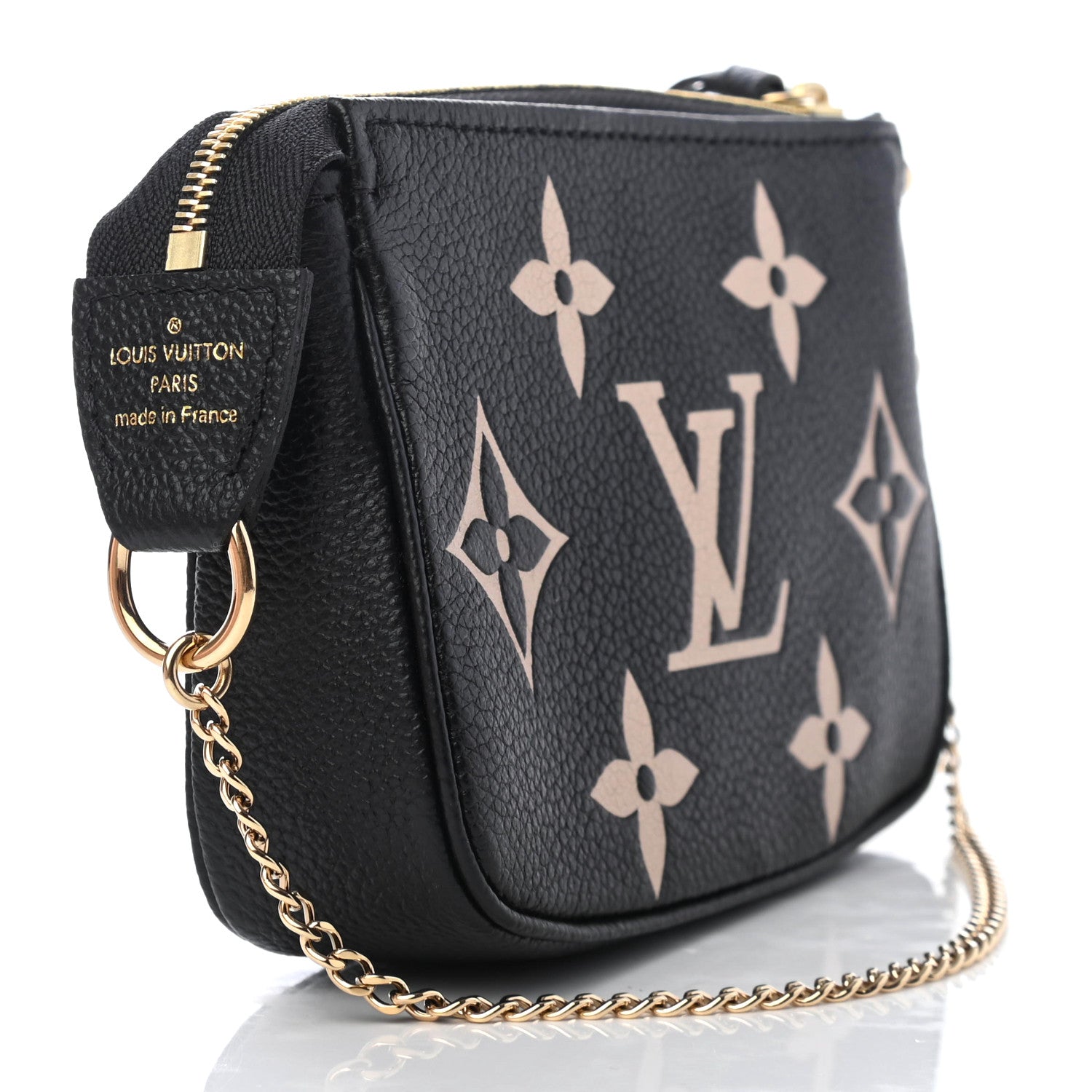 Louis Vuitton Empreinte Monogram Giant Mini Pochette Accessories Black 2 of 5