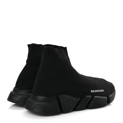 Balenciaga Technical 3D Recycled Knit Mens Speed 2.0 Sneakers Monocolor 43 Black 6 of 8