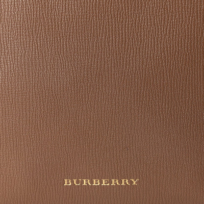 Burberry Grainy Calfskin House Check Medium Banner Tote 6 of 8
