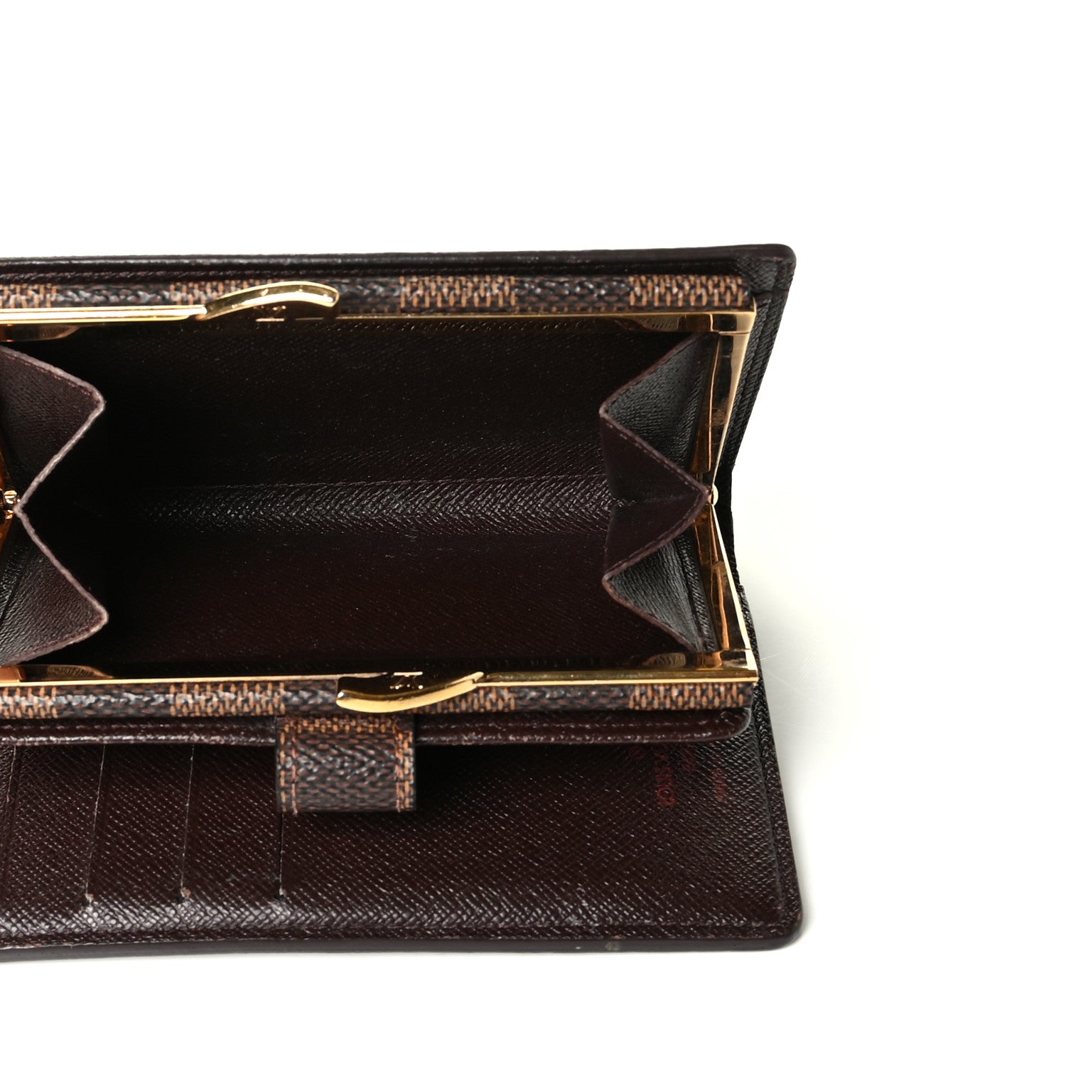 Louis Vuitton Damier Ebene French Purse Wallet 4 of 8