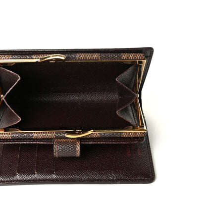 Louis Vuitton Damier Ebene French Purse Wallet 4 of 8