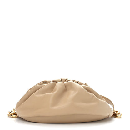 Bottega Veneta Nappa The Belt Chain Pouch Almond 1 of 7