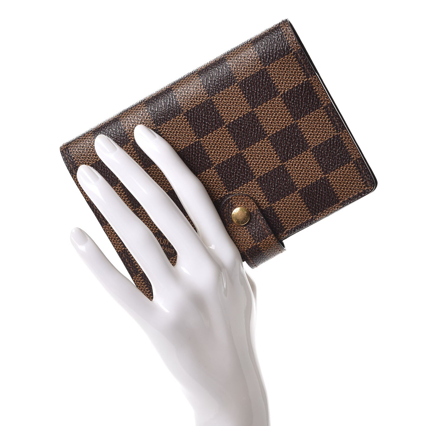 Damier Ebene Small Ring Agenda Cover