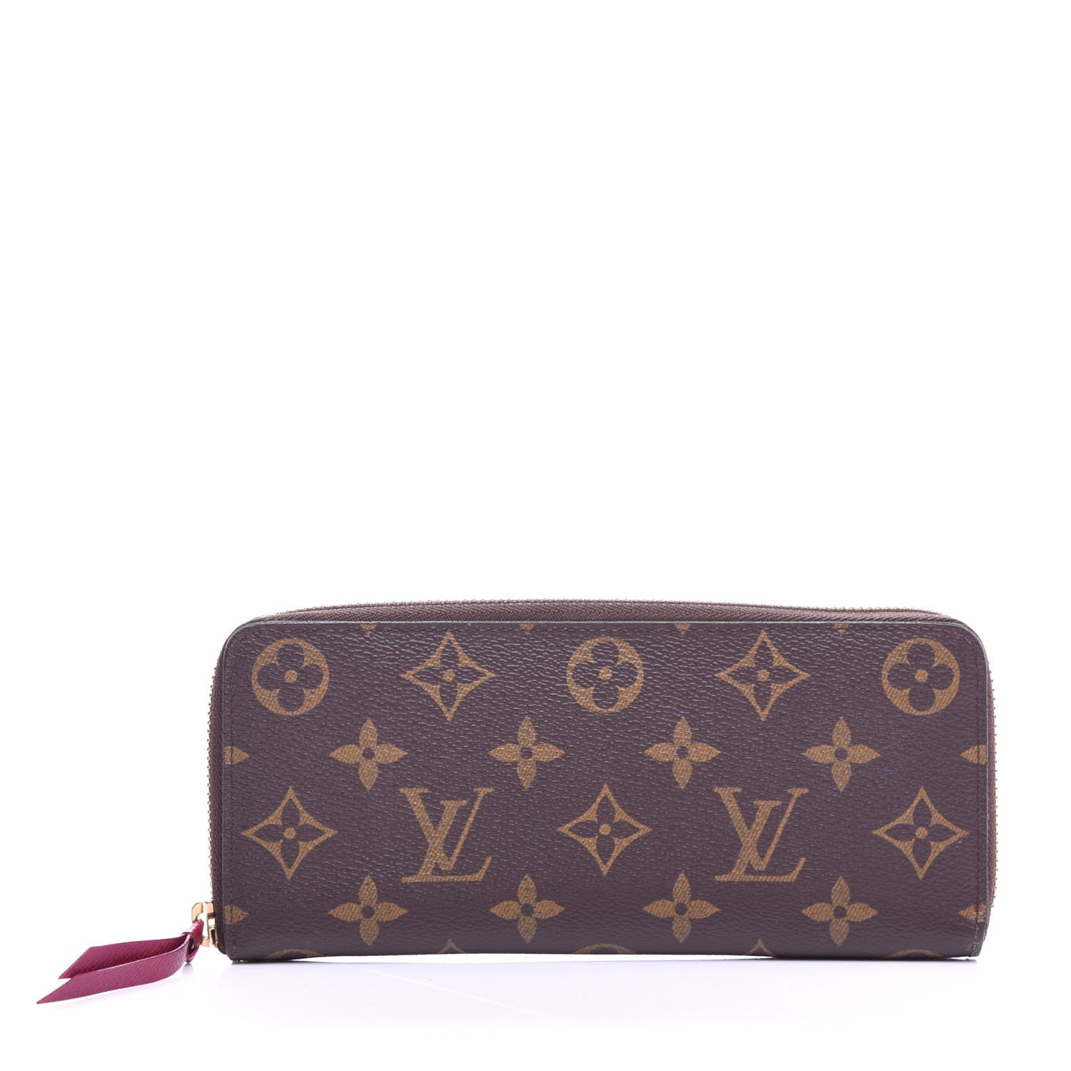 Louis Vuitton Monogram Clemence Wallet Fuchsia 1 of 8
