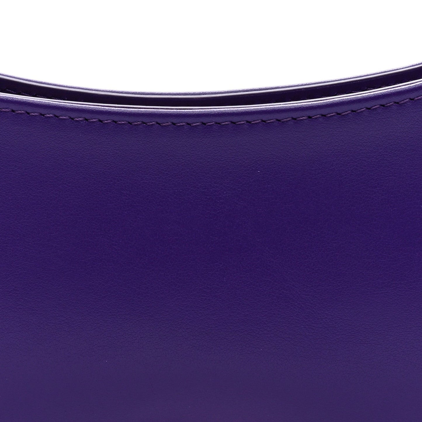 Smooth Calfskin Le Bisou Mousqueton Purple
