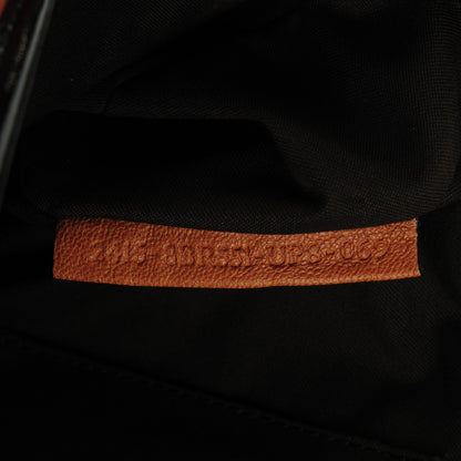 Fendi Nappa Patent B Bis Flap Bag Osso Black 7 of 9