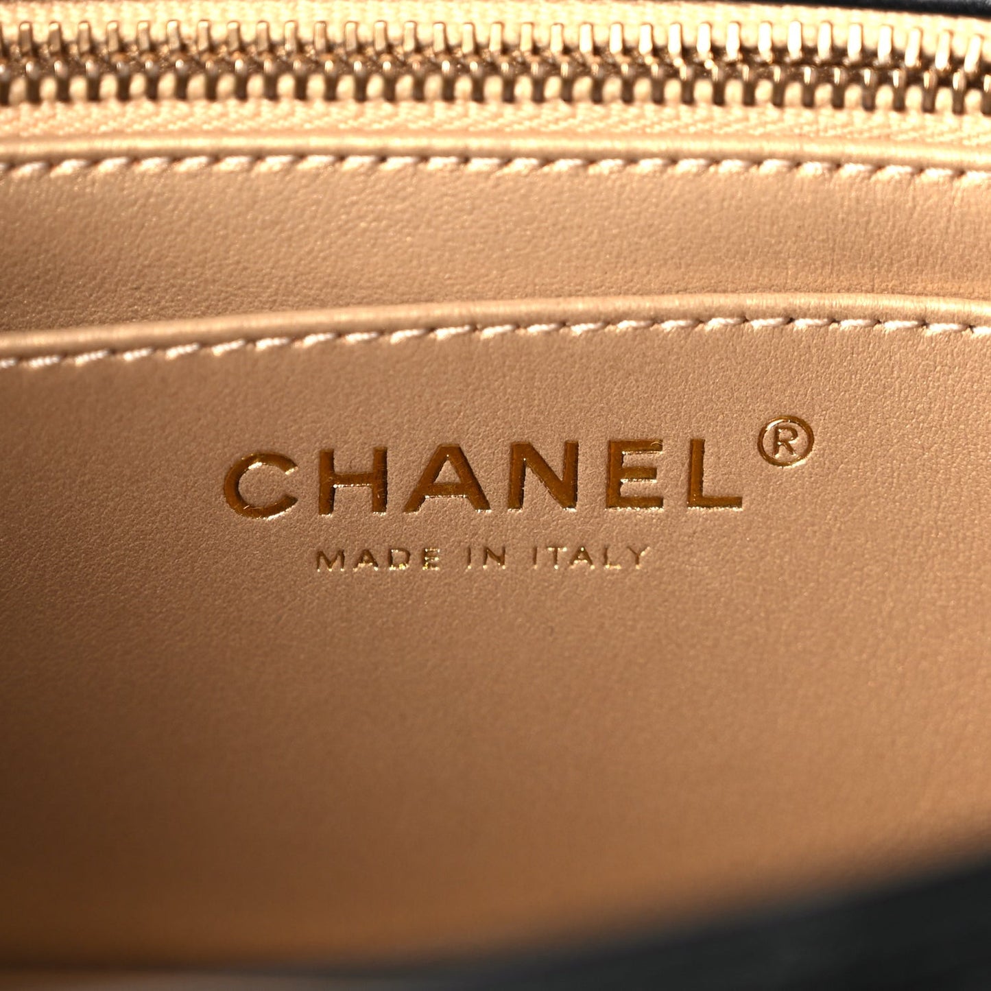 Lambskin Quilted Mini Rectangular Pearl Crush Flap Black