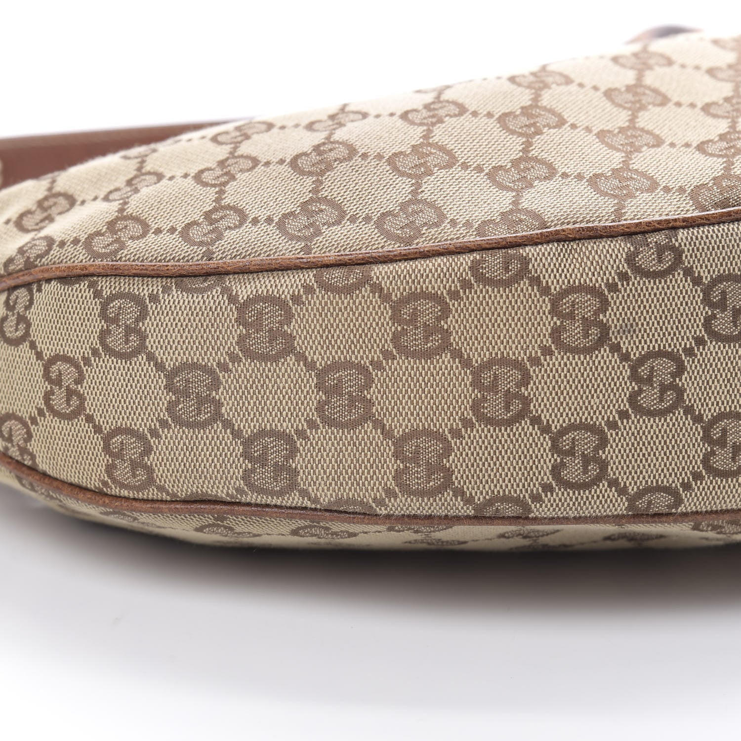 Gucci Monogram Bamboo Ring Hobo Brown 9 of 11