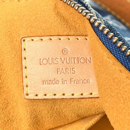 Louis Vuitton Monogram Denim Baggy PM  Blue 5 of 8