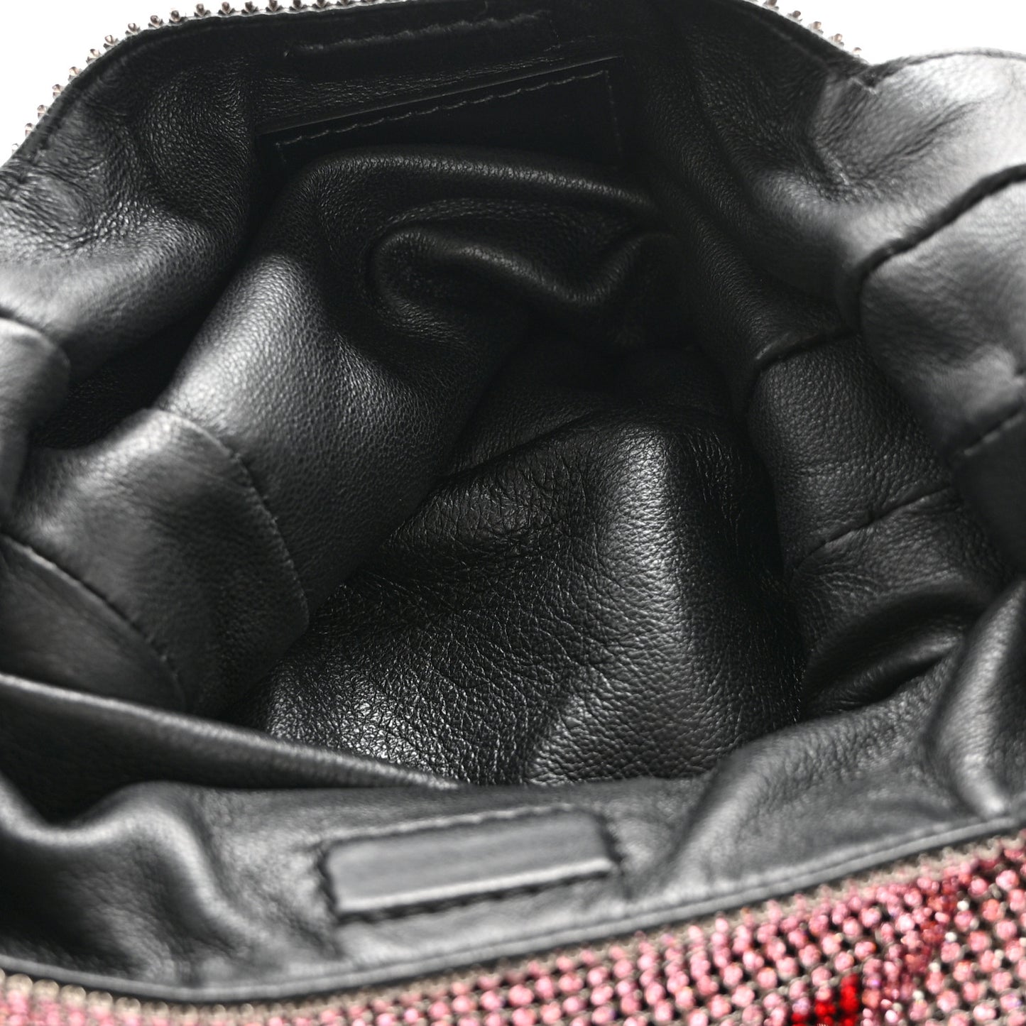 Crystal Mini Wanglock Shopper Red