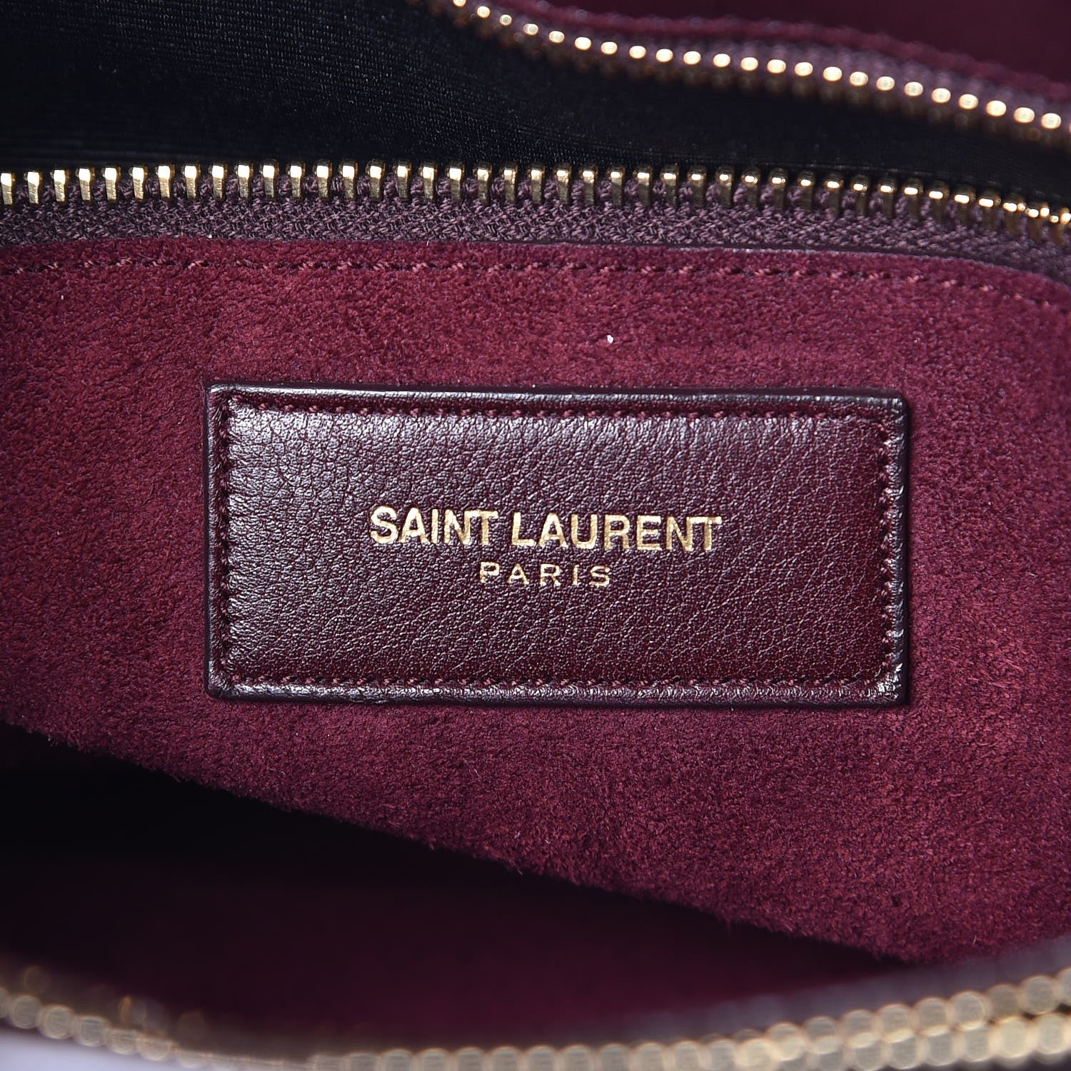 Saint Laurent Calfskin Small Sac De Jour Amarena 7 of 8