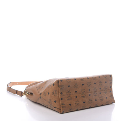 MCM Visetos Large Klara Hobo Cognac 4 of 11