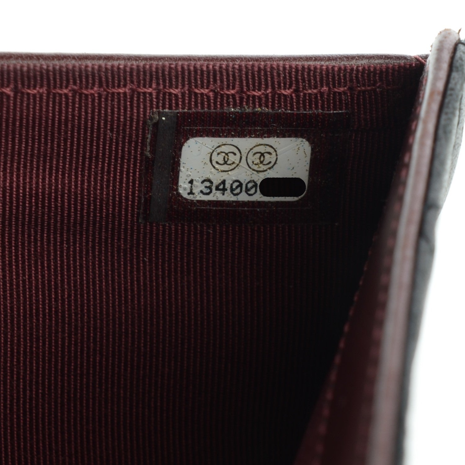 Chanel Lambskin Quilted Yen Wallet Black 8 of 8