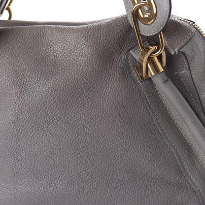 Chloe Calfskin Medium Paraty Cashmere Grey 9 of 10