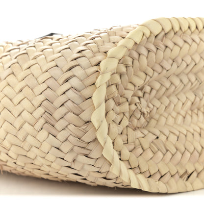 Loewe Raffia Basket Tote Bag Natural Tan 8 of 9