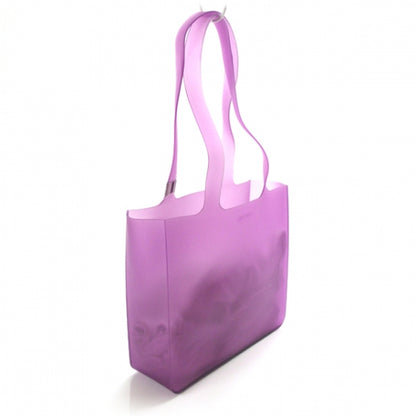 Chanel Jelly Rubber Tote Purple 3 of 8