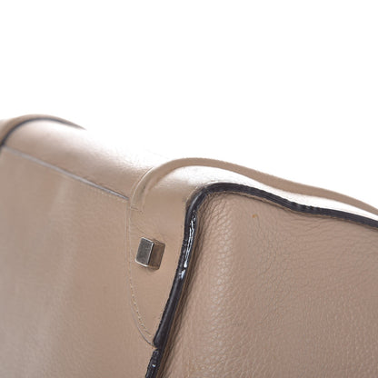 Celine Drummed Calfskin Mini Luggage Dune 17 of 19