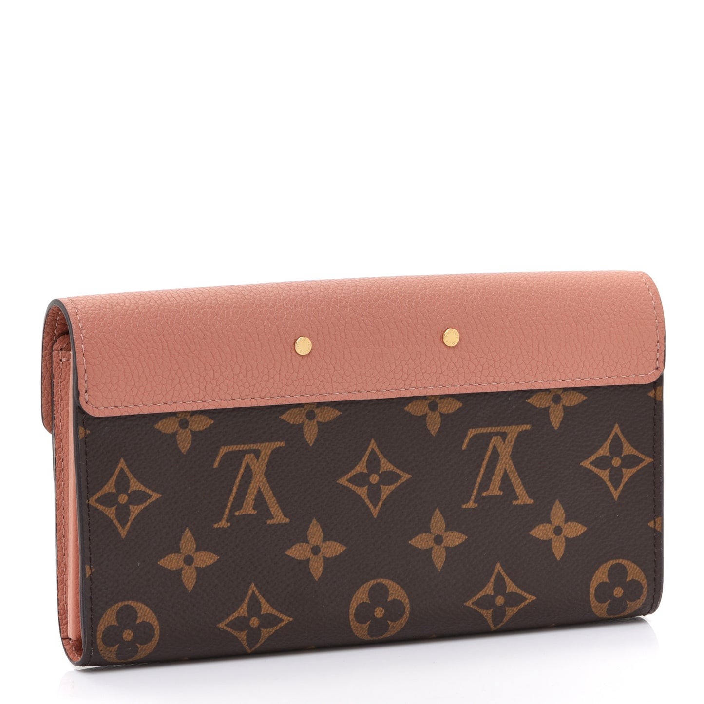 Monogram Pallas Wallet Peach
