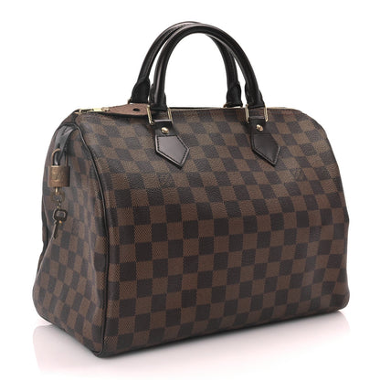 Louis Vuitton Damier Ebene Speedy 30 2 of 8