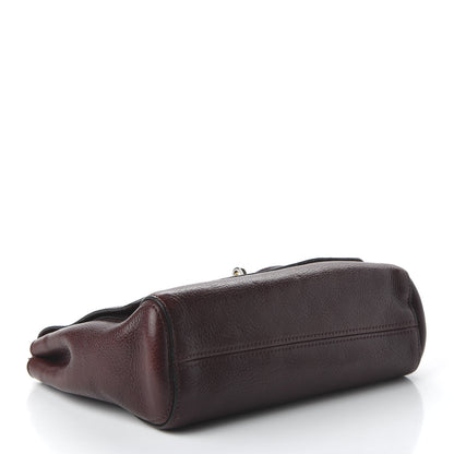 Mulberry Small Classic Grain Calfskin Small Lily Flap Oxblood 4 of 9