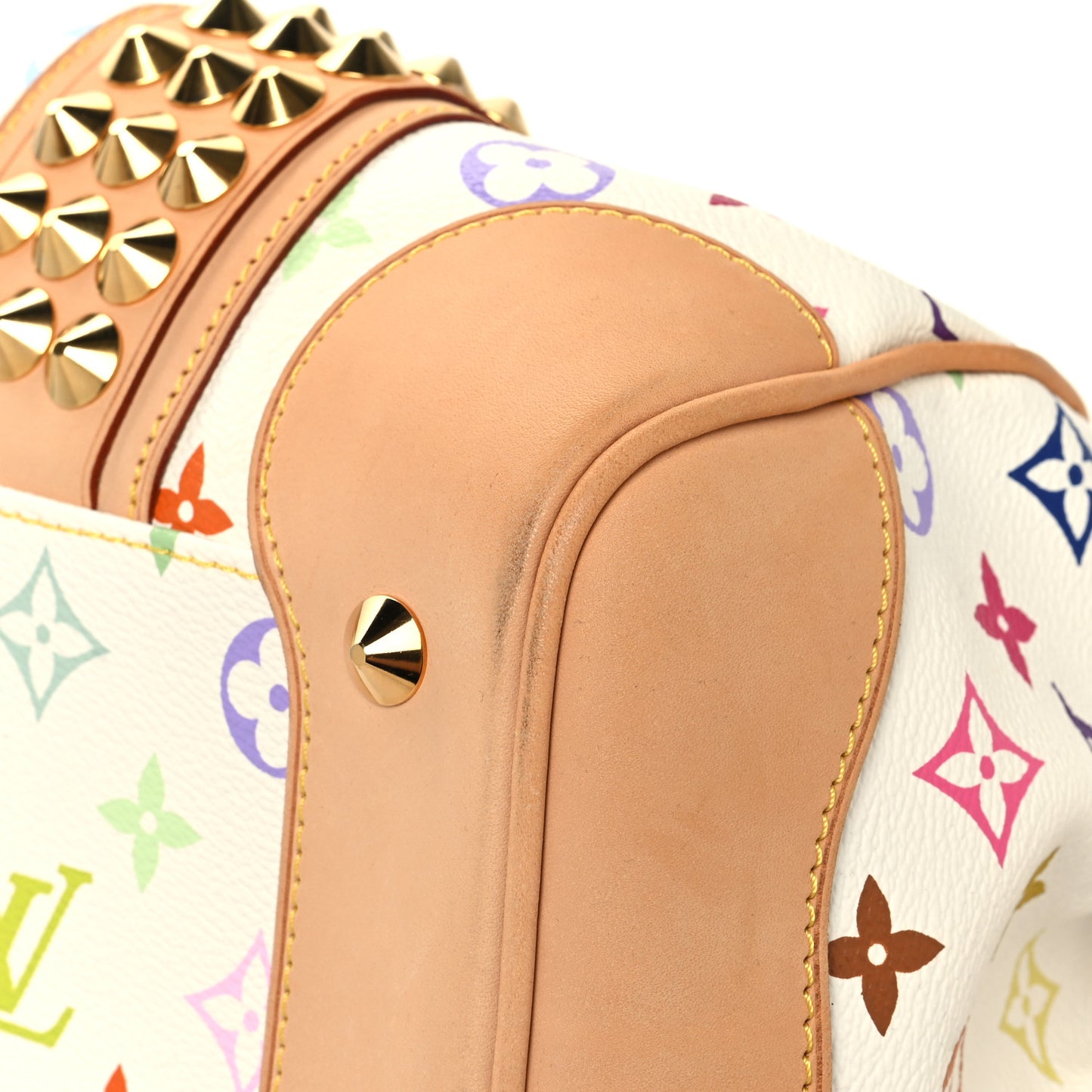 Monogram Multicolor Courtney MM White