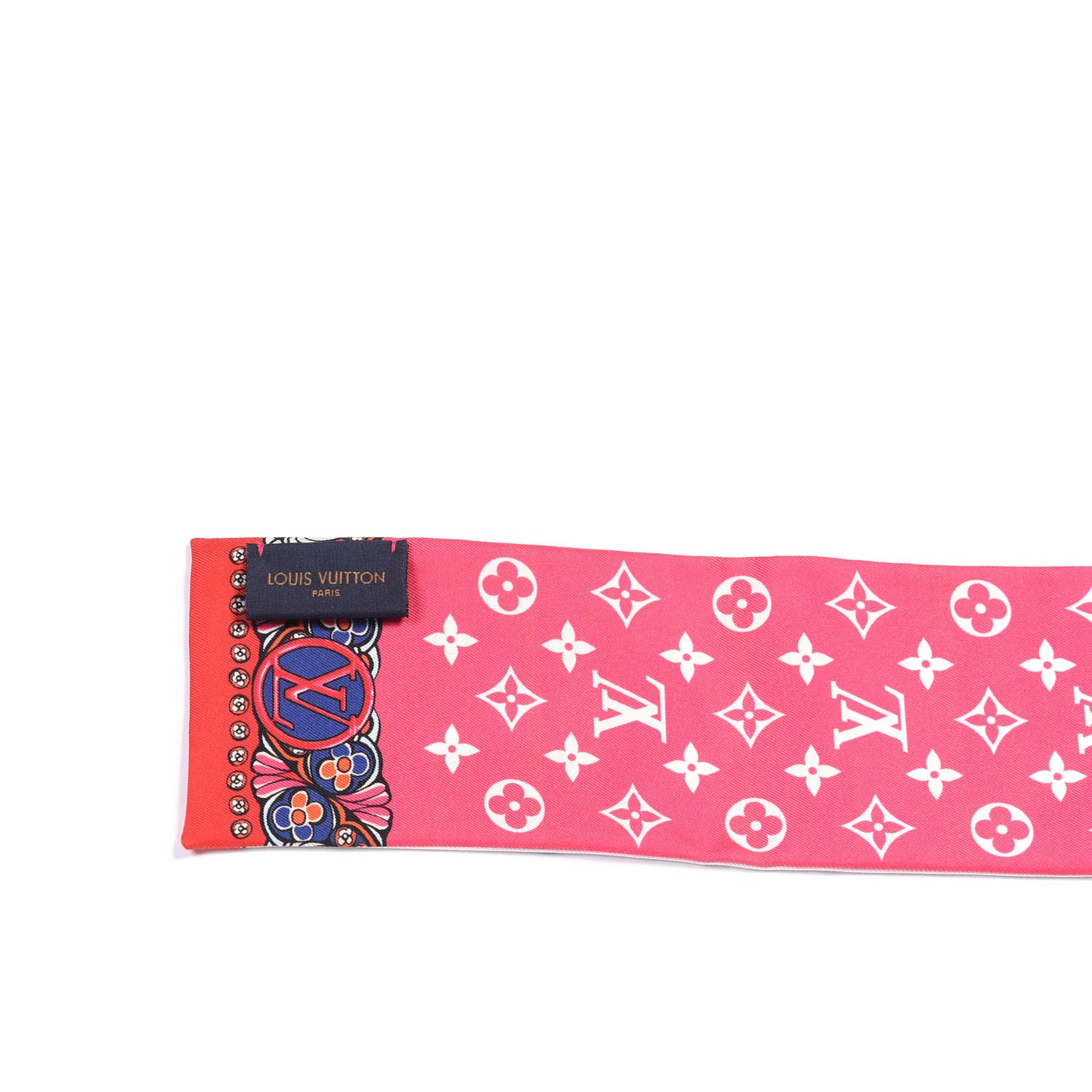 Silk Monogram World Of Love Bandeau White
