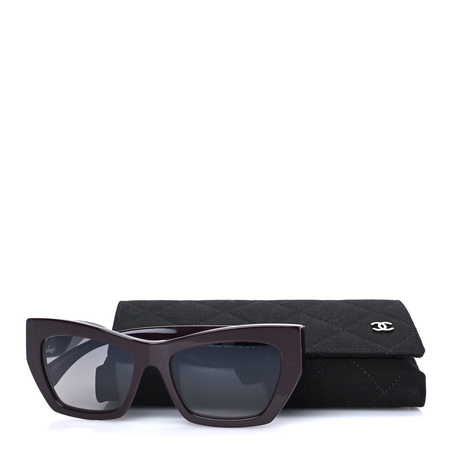 Acetate Cat Eye Sunglasses 5527 Purple