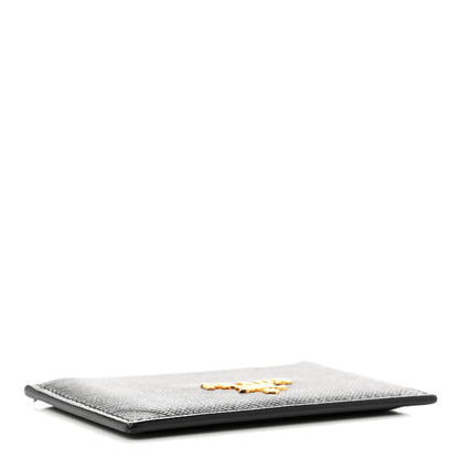 Prada Saffiano Metal Card Case Black 4 of 6