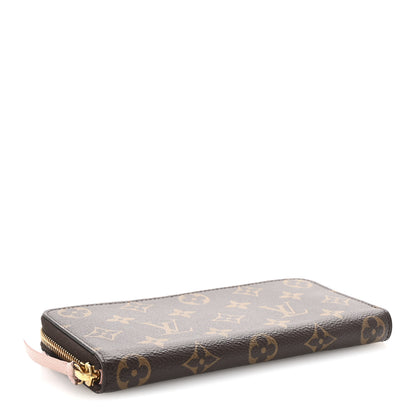Louis Vuitton Monogram Clemence Wallet Rose Ballerine 4 of 6