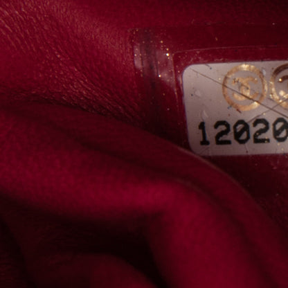 Chanel Glazed Python Timeless Clutch Black 7 of 7