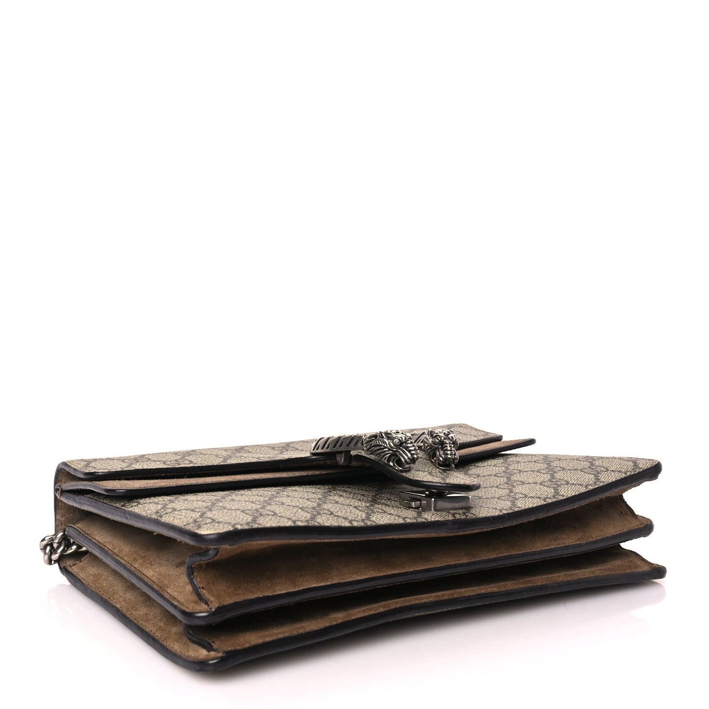 GG Supreme Monogram Small Dionysus Shoulder Bag Taupe